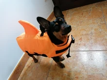 Chaleco salvavidas para perro, chaqueta salvavidas, ropa de baño para perros, traje de baño para mascotas, forma de tiburón