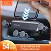 INIU Gravity Car Phone Holder Telefon Mount Mobile Cell Stand Smartphone GPS Support For iPhone 12 Pro Max Huawei Xiaomi Samsung 1