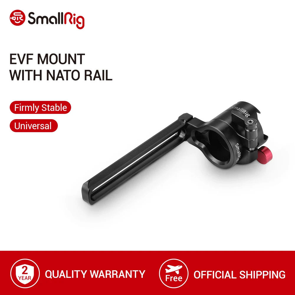 

SmallRig EVF Mount with NATO Rail To Mount EVF /Monitor/Camera Rig -2113