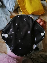 LECY ECO LIFE-bragas de bambú para higiene femenina, paño Menstrual impermeable reutilizable, 17x17cm