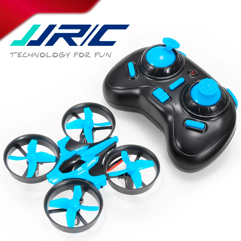 JJRC H36 мини-Дрон 2 4G 4CH 6-Axis с 3D Чехол-книжка Безголовый режим RC дроны игрушки подарок