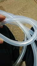 Manguera de silicona transparente de grado alimenticio, manguera de tubo blando de 2mm, 4mm, 6mm, 8mm, 10mm, 12mm, 1/3/5 metros