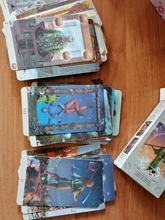 Tarjetas de Tarot para fiesta de entretenimiento, guía mística, adivinación, soporte de juego de mesa, venta al por mayor, 78 hojas/caja