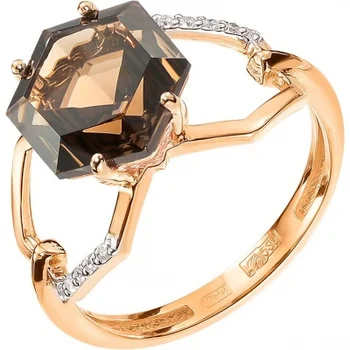 

Aloris red gold cubic zirconia ring