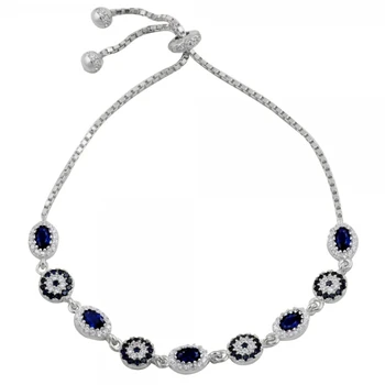 

KUTAYDAN 925 Sterling Silver Zircon Stone Lift Bracelet