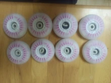 Rueda de luces LED para patines en línea para niños y adultos, disco de rodillo SEBA RB, 80 mm, 76 mm, 72 mm, 70 mm, 68mm y 64 mm, 90A, envío gratis