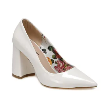 

FLO BONNİE White Women 'S High-Heeled Shoes BUTIGO