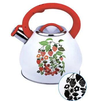 

Kettle with whistle 3,0л fun pk-3002 "berry"