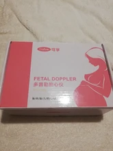 Cofoe Doppler Detector de corazón Fetal Bebé Hogar portátil para embarazada pulso Fetal medidor de radiación No estetoscopio