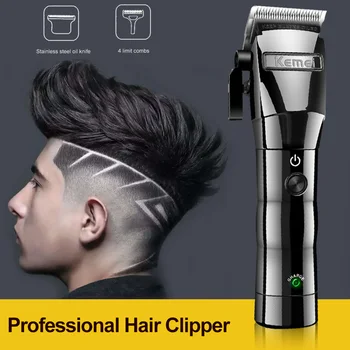 

100-240V rechargeable hair trimmer professional hair clipper hair shaving machine hair cutting beard electric razor