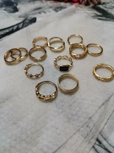 Tocona-Anillos de oro con piedras de cristal cuadradas brillantes para Mujer y hombre, Charms de estrellas geométricas, joyería para Mujer, venta al por mayor 9071