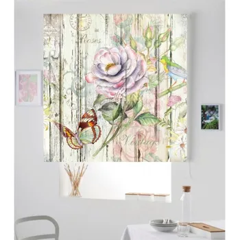 

Blind Iroa Decorative Digital Roses! ROLLER BLINDS TRANSLUCENT! (100X170)