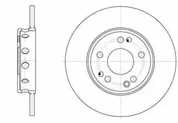 

569030 FRONT BRAKE DISC OPEL ASCONA C