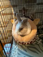 Soft Guinea Pig House Bed Cage for Hamster Mini Animal Mice Rat Nest Bed Hamster House