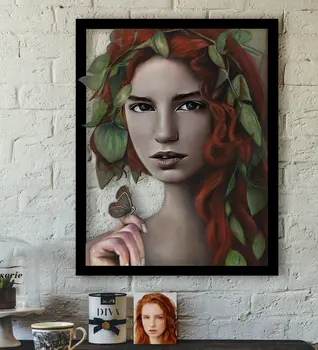 

Personalized Women 'S Oil Painting Artistic Portrait Design 3D Wood Tablo-1 Reliable Quality Cost-Effective Home Decor Vicinity