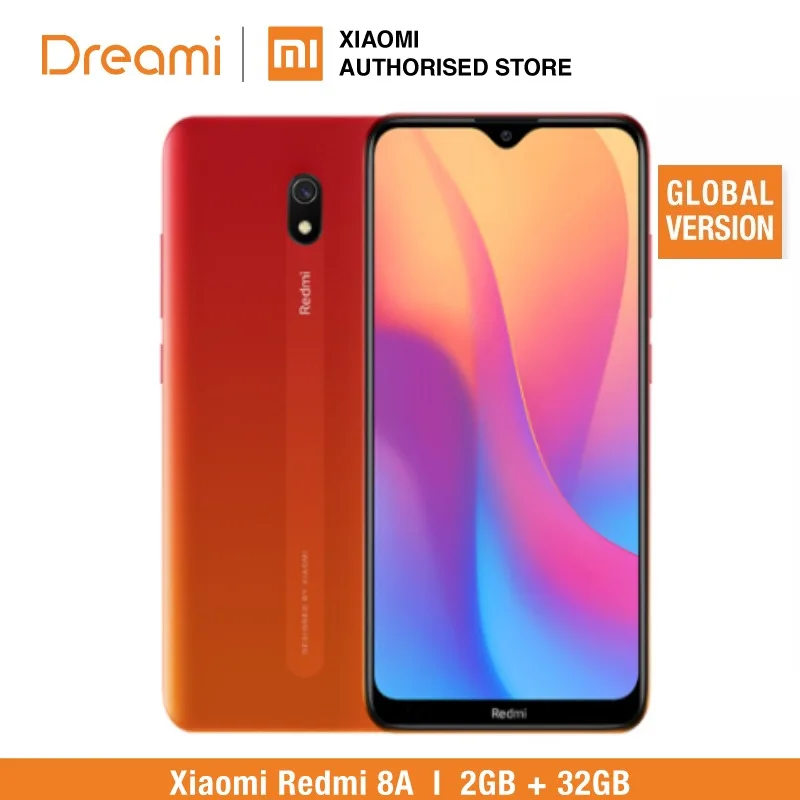 Глобальная версия Xiaomi Redmi 8A 32 ГБ rom 2 Гб ram(Последние поступления!) 8a 32 Гб - Цвет: Sunset Red 32GB