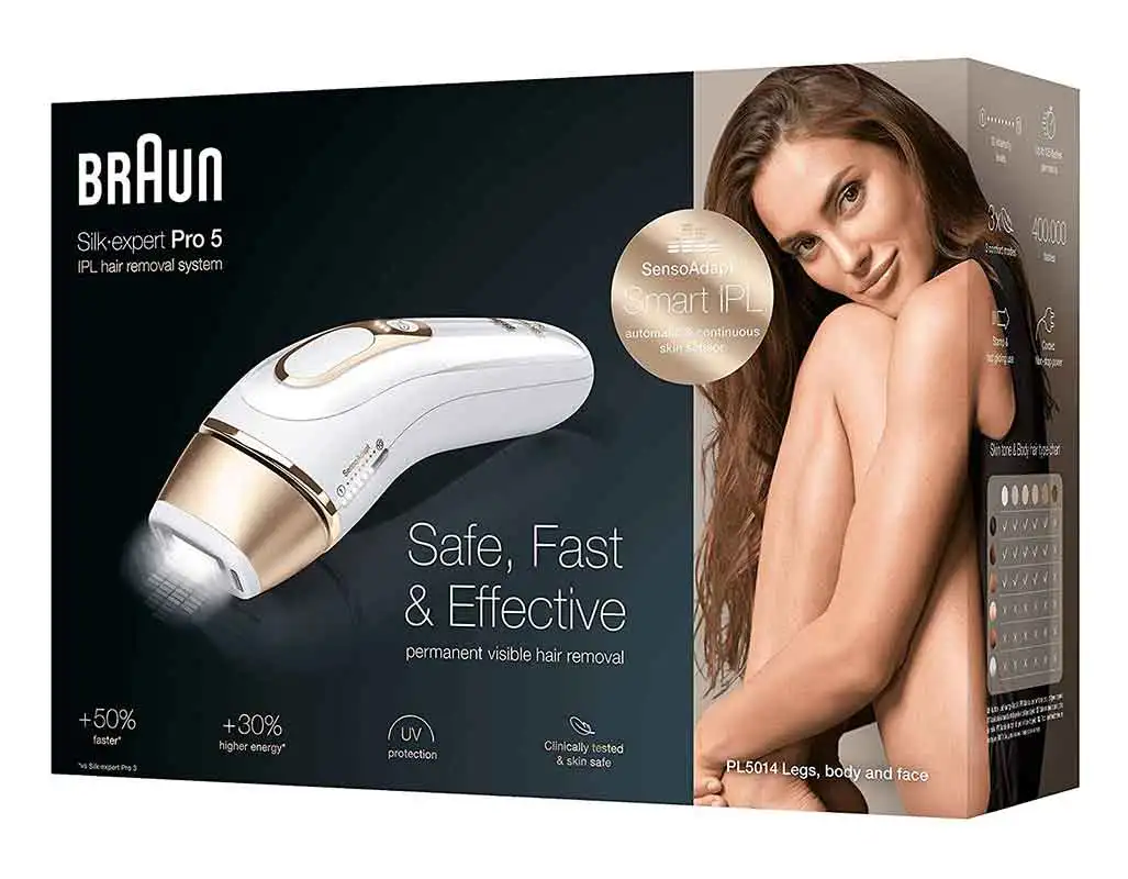 Эпилятор BRAUN IPL Silk-expert Pro 5 - Pearl - интернет-магазин роскошного  ухода