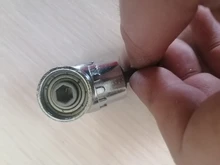 Adaptador de brocas de ángulo magnético, 1/4 pulgadas, destornillador, mandriles y llaves inglesas, adaptador de taladro de ángulo ajustable de 105 grados