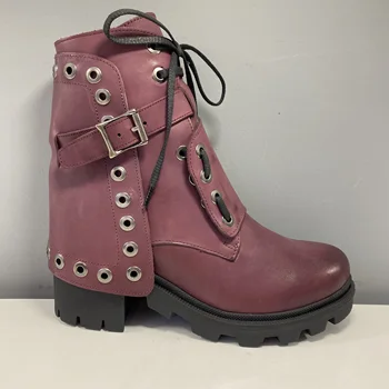 

yeni Platform çizmeler kadın ayakkabı 2020 gerçek deri yarım bot bayan günlük sıcak kış kar ayakkabı kalın alt botları kürk