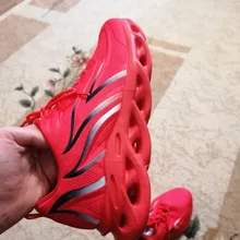 Sneakers Athletic-Shoes Flying Comfortable Flame-Printed Outdoor Men Men's Weave