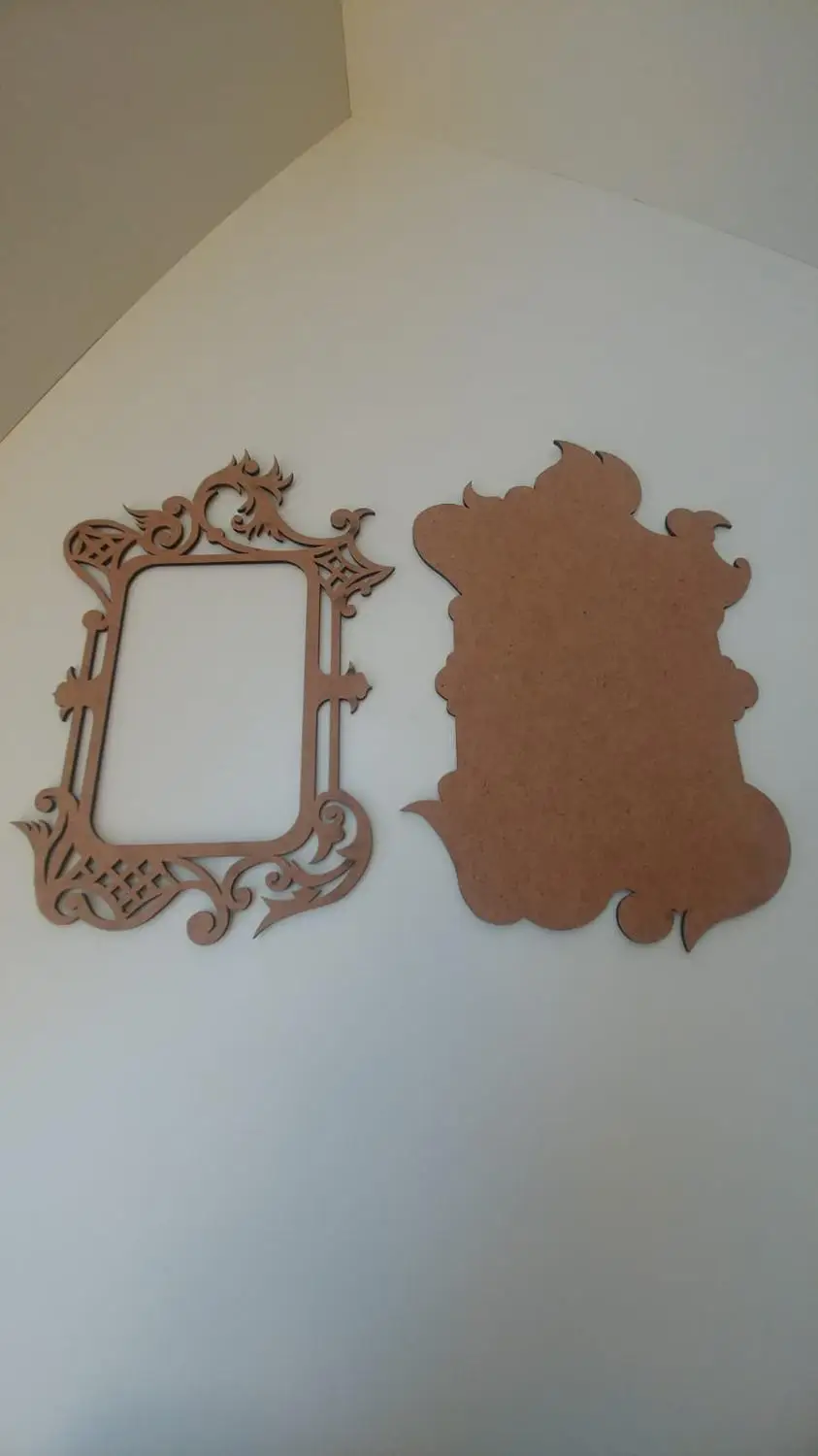 Lazer Kesim Mdf fotoaguraf chercevesi Resimlik(Boyanabilir