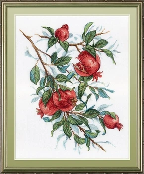 

Set for embroidery stitch MP Studio НВ-535 "Гранатовое tree"