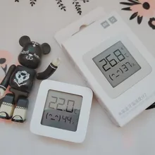 Xiaomi-termómetro Digital Mijia 2, higrómetro eléctrico inteligente inalámbrico con Bluetooth, funciona con la aplicación Mijia