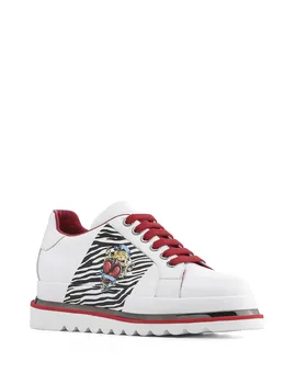 

ILVi-Genuine Leather Handmade Kera Women's Sneaker White Leather Women Shoes 2020 Spring Summer (Made in Turkey)