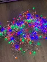 Luces Fairy-Light Lighting-Tree-Garland Decoracion Christmas Outdoor 100M 5M 20M SICCSAEE