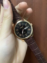 LANGLISHI 2021 reloj de reloj para hombre a la moda de cuero de marca de relojes de lujo impermeable luminoso cuarzo Simple reloj de pulsera