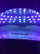 Sol X7MAX UV secador de uñas LED/180/120W esmalte de Gel lámpara de curado con Sensor de moviminento LCD Pantalla de secado rápido de Gel UV herramienta para manicura