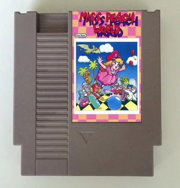 Cartucho de Jogo do Mundo da Miss Peach para o Console do Nes - fc - Image 2