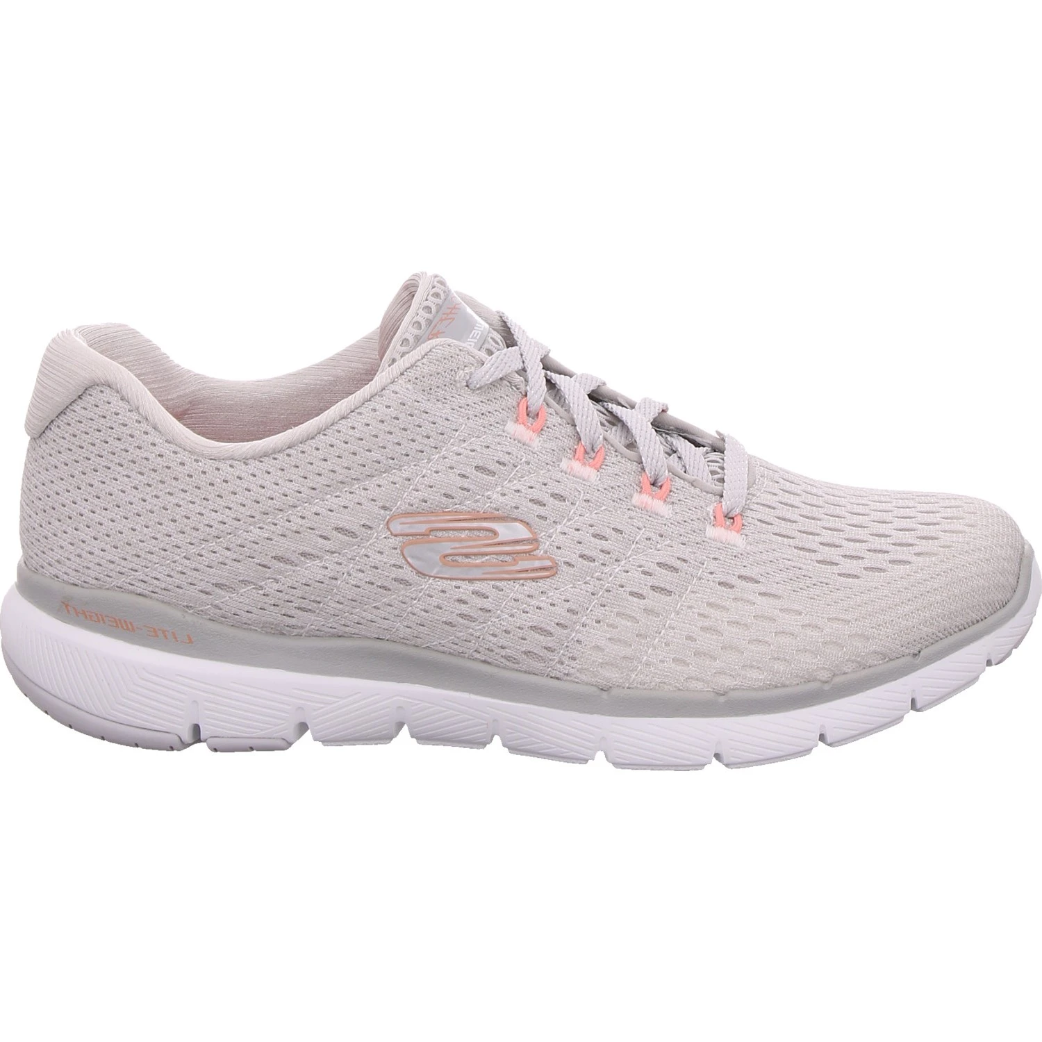 Millas Bailarín Molde Zapatillas de deporte Skechers Flex Appeal 3.0 Satellites/13064  LTGY/CAMINAR/FITNESS/MODA FEMENINA/MODA CASUAL/MEMORY FOAM/CON  CORDONES/COLOR GRIS| | - AliExpress