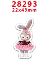 30 шт мультяшный персонаж плоское украшение из смолы PR 28125 - Цвет: 28293