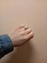 Letdiffy-anillo de acero inoxidable con letras cruzadas para hombre, sortija de oración de Biblia español, nunca se decolora, anillos con letras