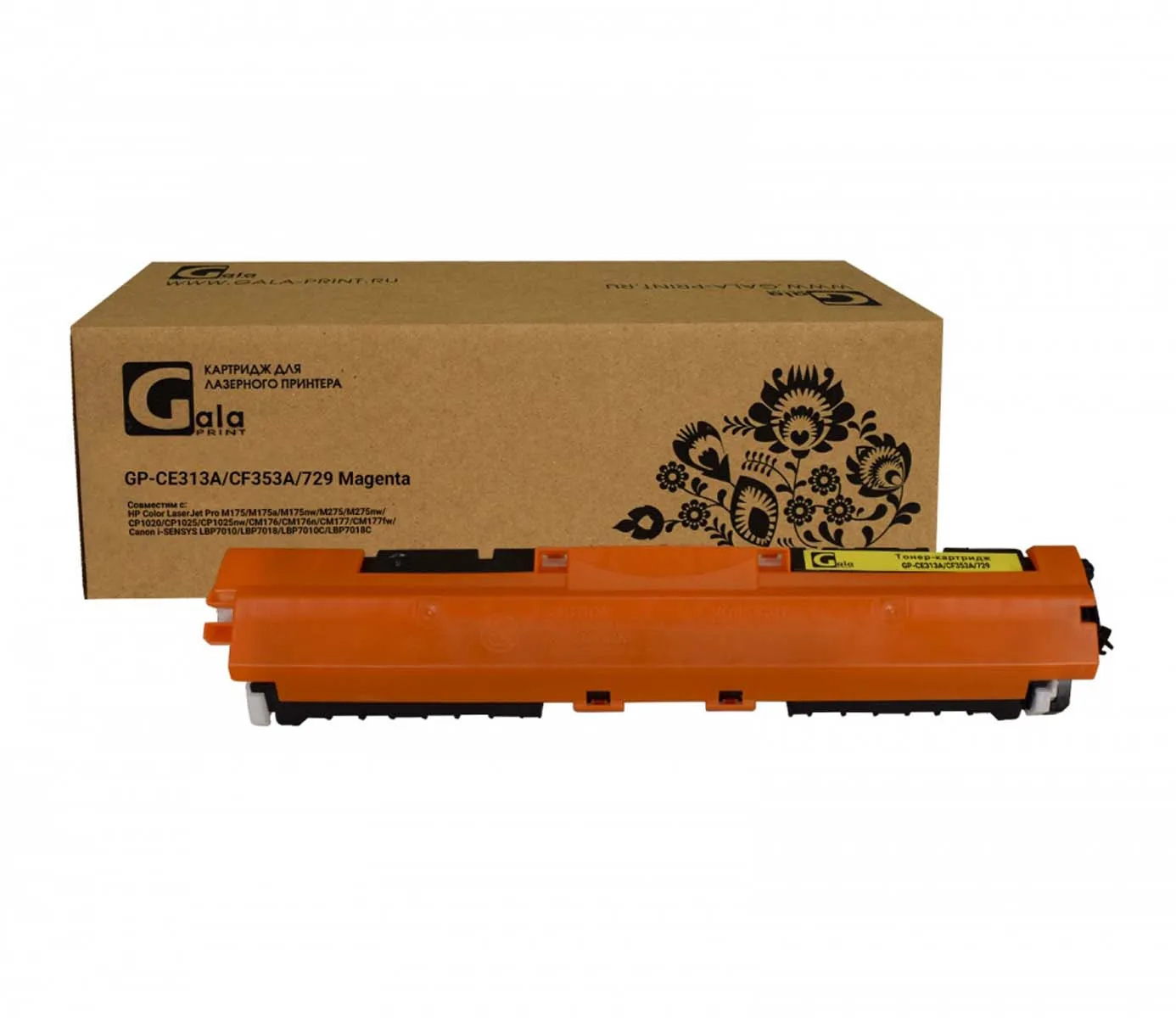 Cartridge gp-ce313a/cf353a/729 for HP Color LaserJet cp1025 m175a m175nw galaprint magenta | Компьютеры и офис