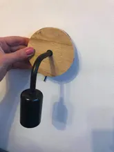 Fixtures Lighting Sconces Decorative Wall-Lamp Retro-Decor Industrial-Loft Wood Living-Room