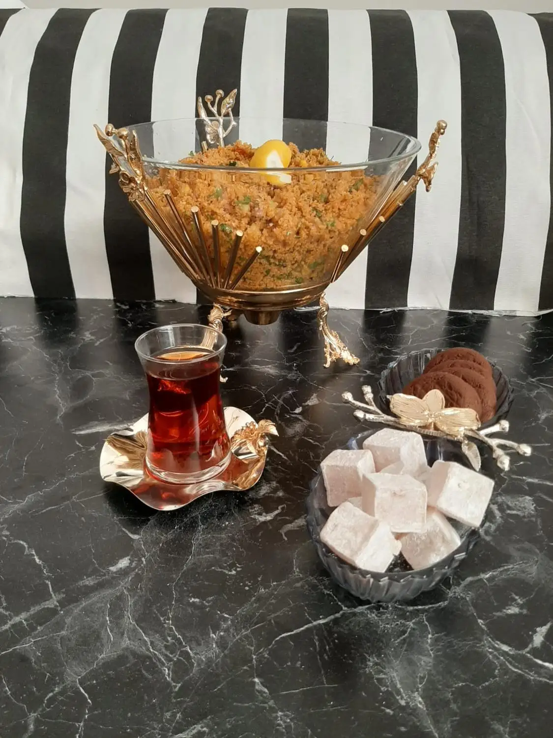 Салатница для сервировки японской розы