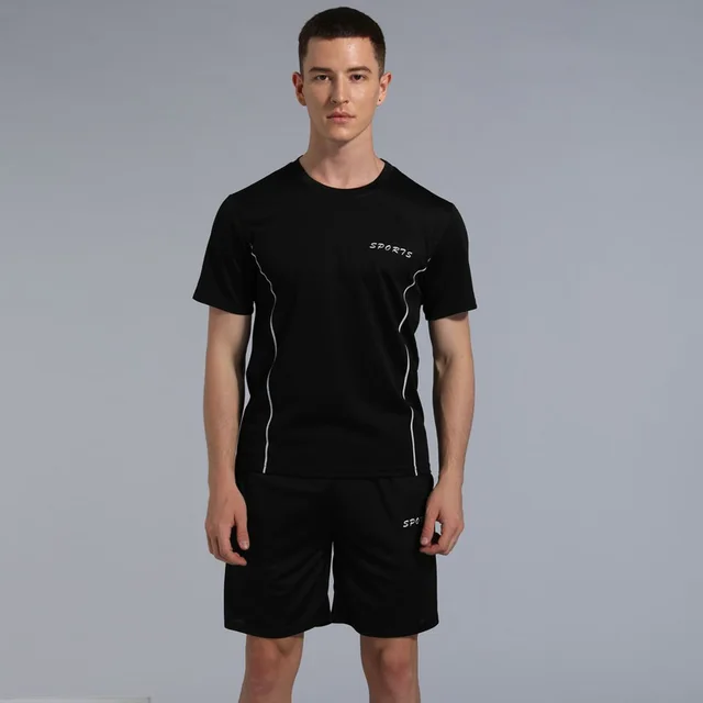 High quality tennis jerseys badminton shirt shorts set Men Table tennis sets ping pong clothes Badminton jogging sports suits Style 2