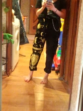 2021, Digital Luna estrella impreso Pantalones rectos pantalones a la moda Jeans moda impreso damas alta cintura niñas Denim Chic Pantalones