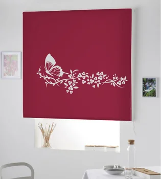 

Blind Iroa roll with drawing/Butterfly Generic! ROLLER BLINDS TRANSLUCENT! (NETWORK 100X175)