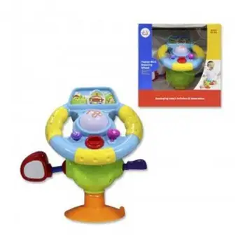 

Children's steering wheel with toy music articles created Manual