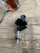 Bracket-Clamp Desk-Lamp-Holder-Clip Led-Lamp-Accessories Fixed-Screw Metal Plastic Broadcast