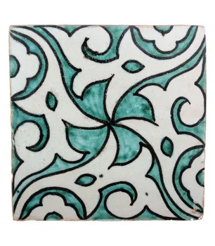 

Azulejo Andalusí - 10 cm - Handmade- Model 58
