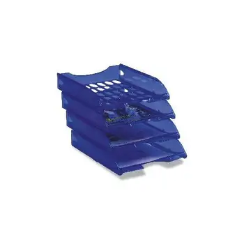 

Pan portacorrispondenza e040 blue transparent modulates leonardiFELLOWES2.77