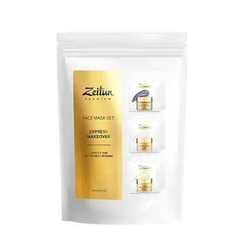 

Set of mask-sachet for face Zeitun express makeover face mask set (2x3 pcs.)