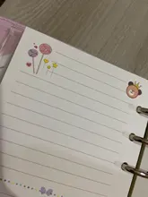 Hojas sueltas Kawaii A5 A6, recambio de papel, carpeta espiral, índice de páginas internas, planificador diario semanal mensual, Agenda, 2021, 45 hojas