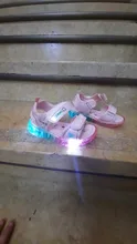 Zapatos de chico con Led para niños y niñas, sandalias con dibujos animados de bebé, zapatos de playa para chico s, bonitas sandalias parpadeantes, novedad de verano 2021