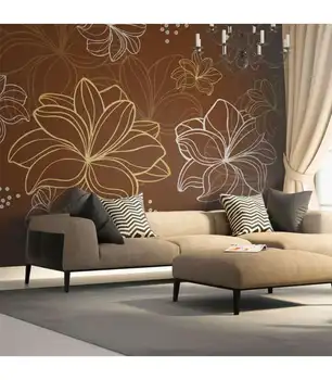 

Mural-autumn flora