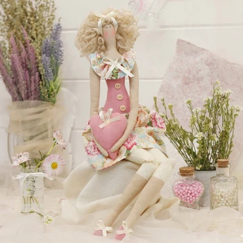 

Set for sewing textile doll HappyMade Ш127 "Mademoiselle Элиза"